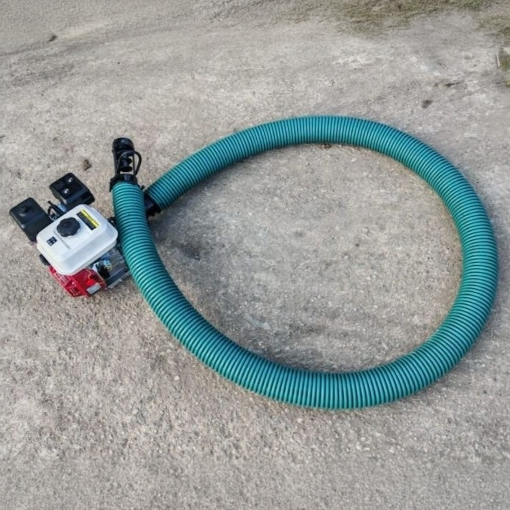 Flexible Förderschnecke mit Benzinmotor