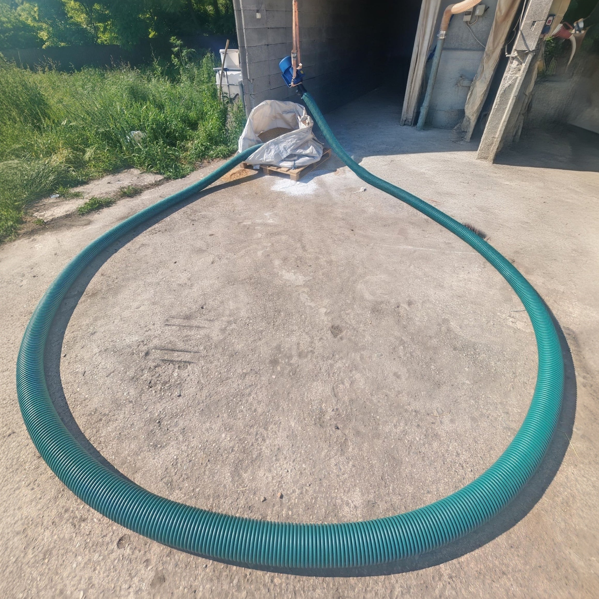 Flexibler Schneckenförderer 380 V, 15 Meter 