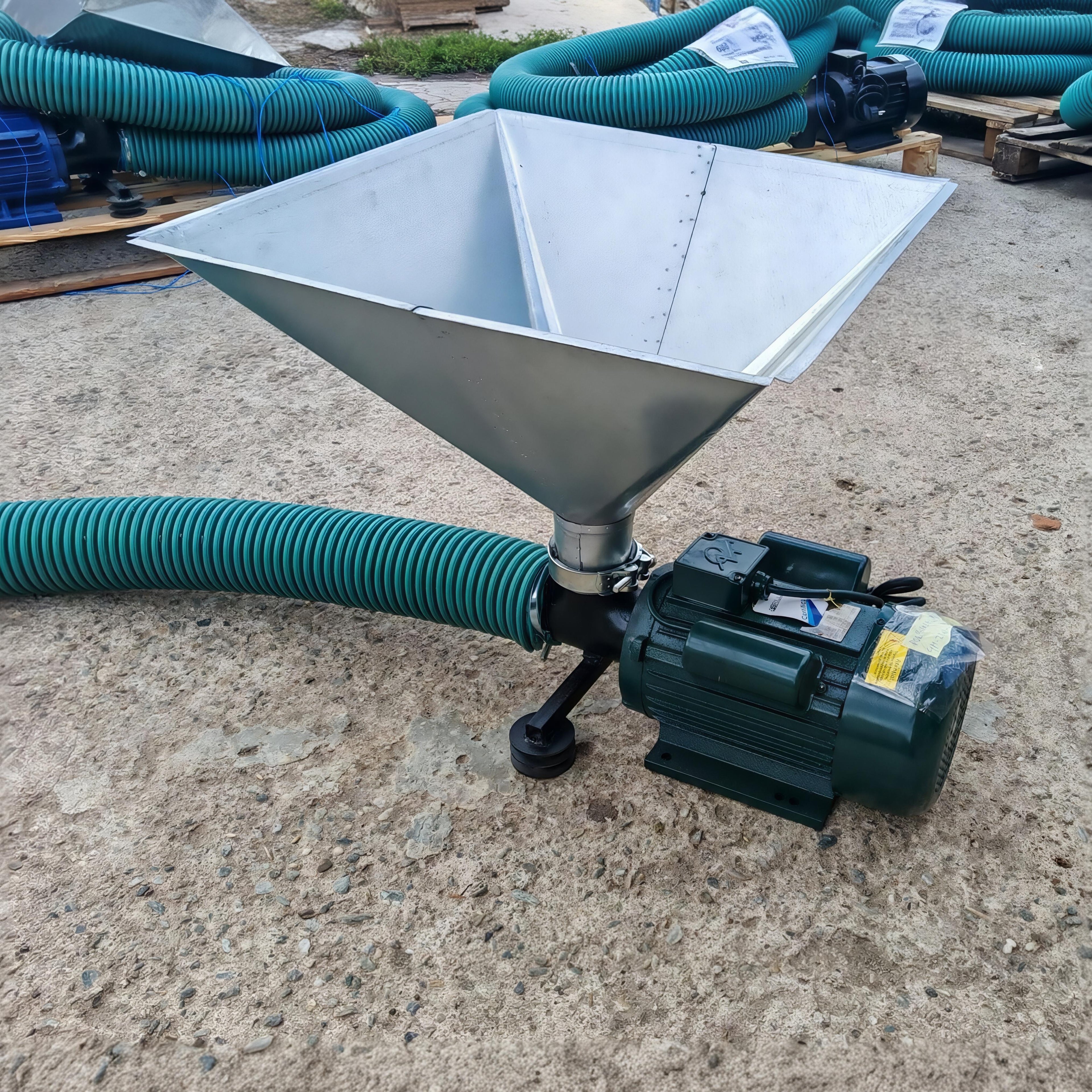 Flexibles Förderschnecke mit trichter 220V 