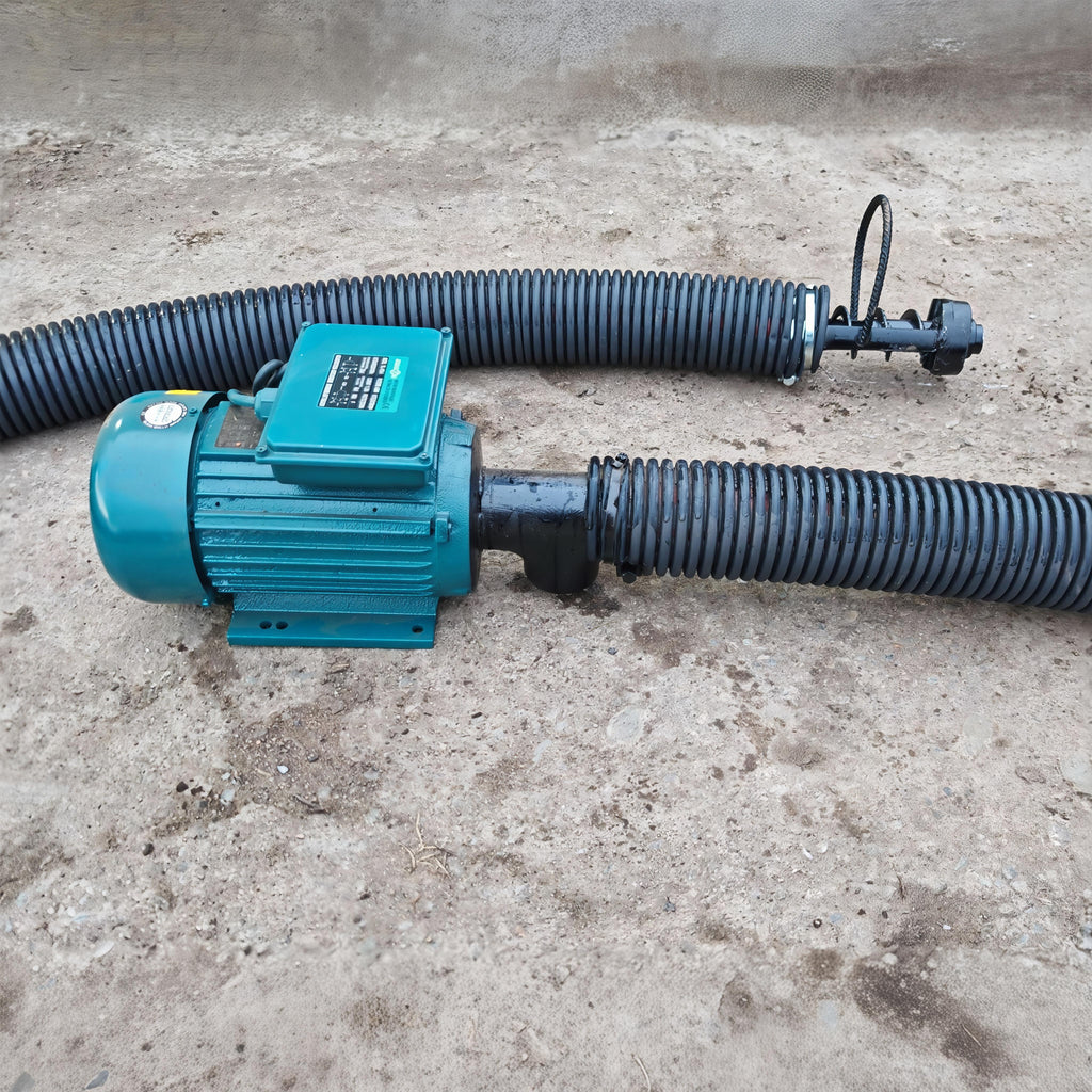 Förderschnecke mit flexiblem Rohr 220V - Flexible Schneckenförderer