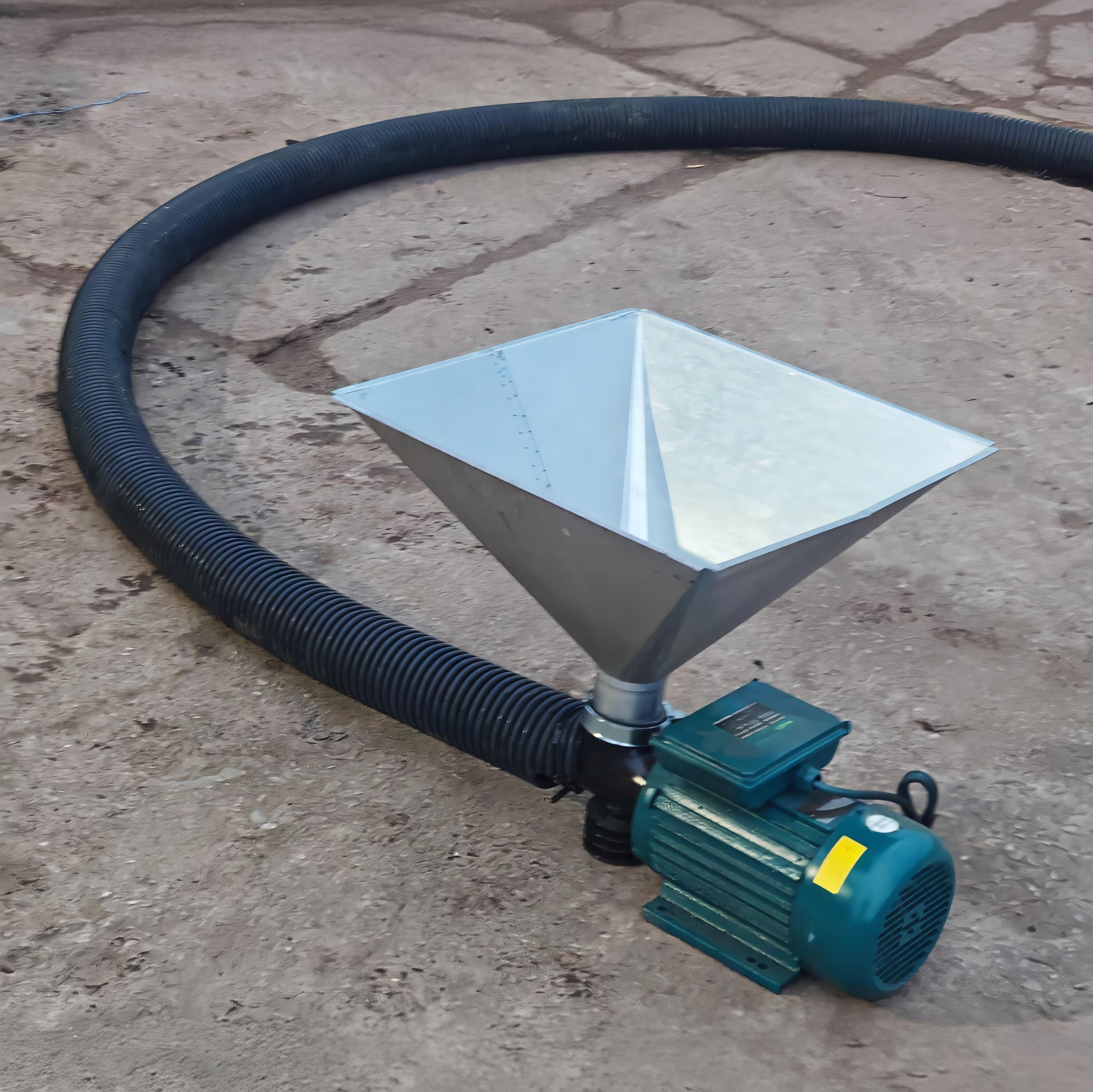 Trichter Förderschnecke - 220V Getreideschnecke