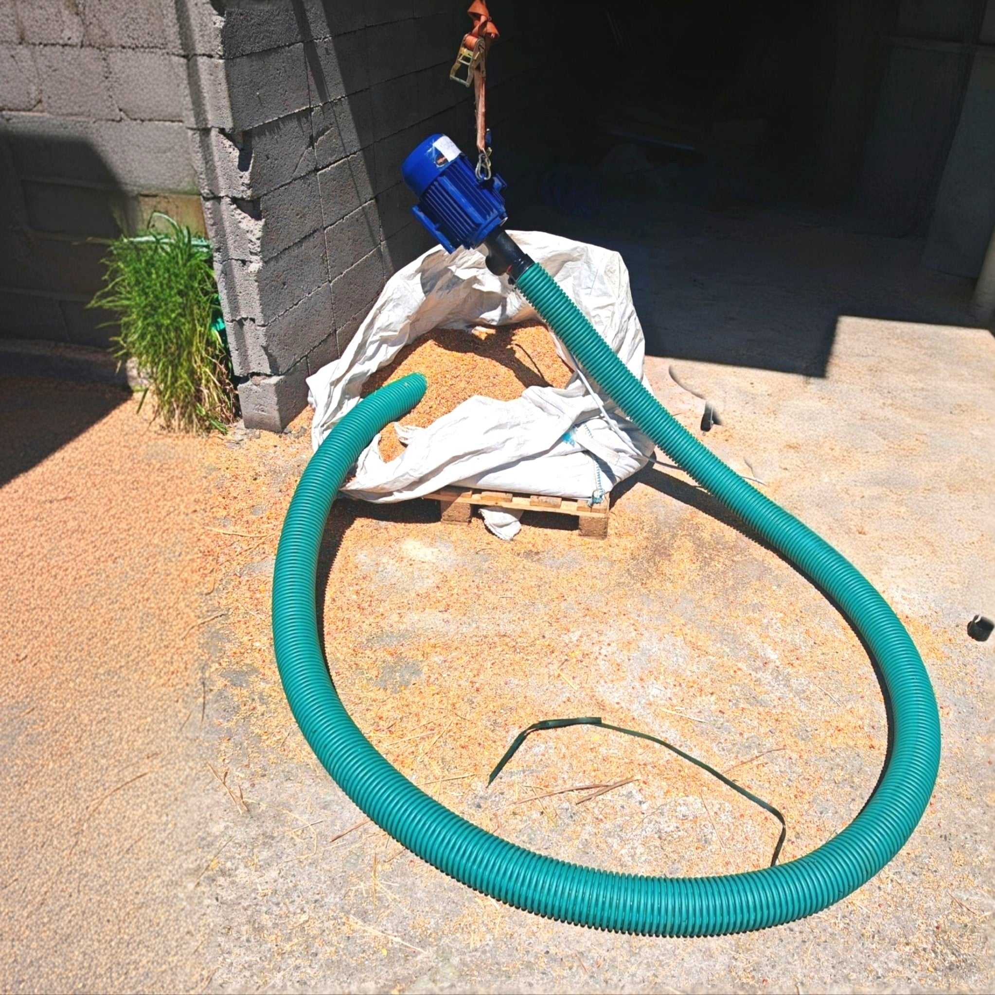 Flexible Förderschnecke mit 380‑V‑Motor