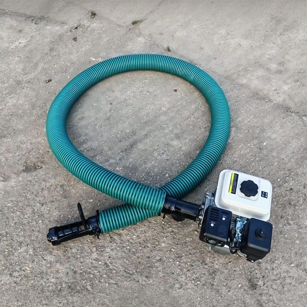 flexibles Schneckenfördersystem - Benzinmotor 7 PS Feldschnecke