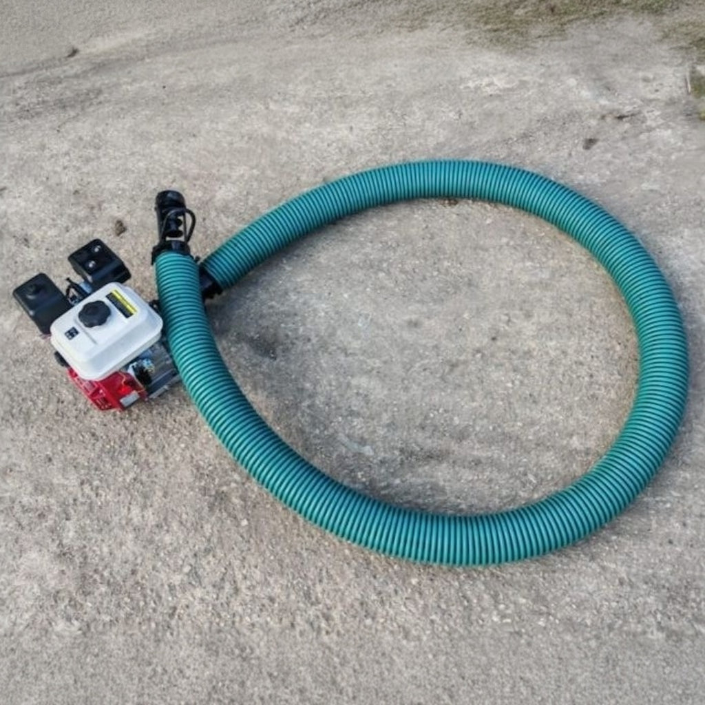 flexibles Schneckenfördersystem - Benzinmotor 7 PS Feldschnecke