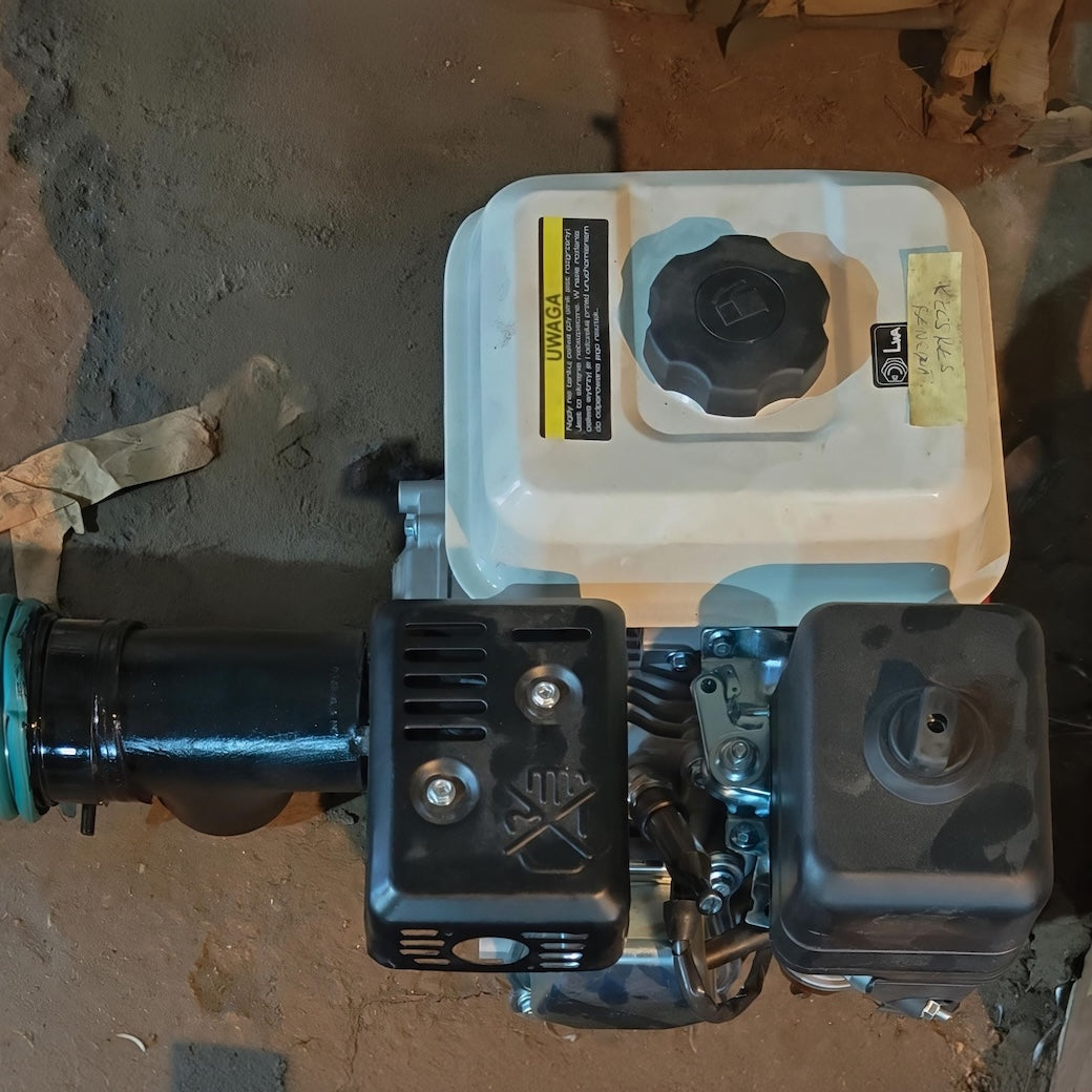 flexibles Schneckenfördersystem - Benzinmotor 7 PS Feldschnecke