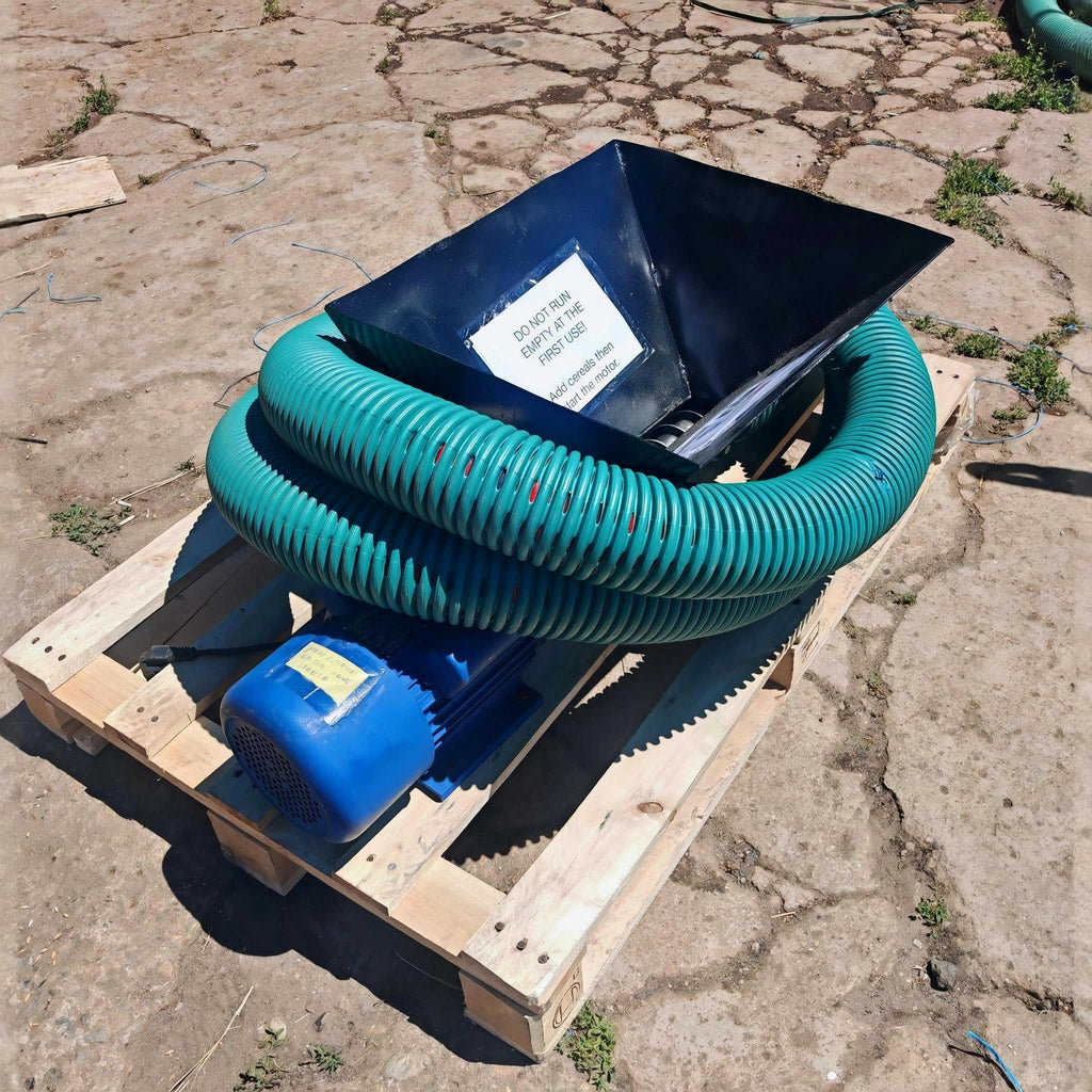 Trichter Förderschnecke - 220V Getreideschnecke