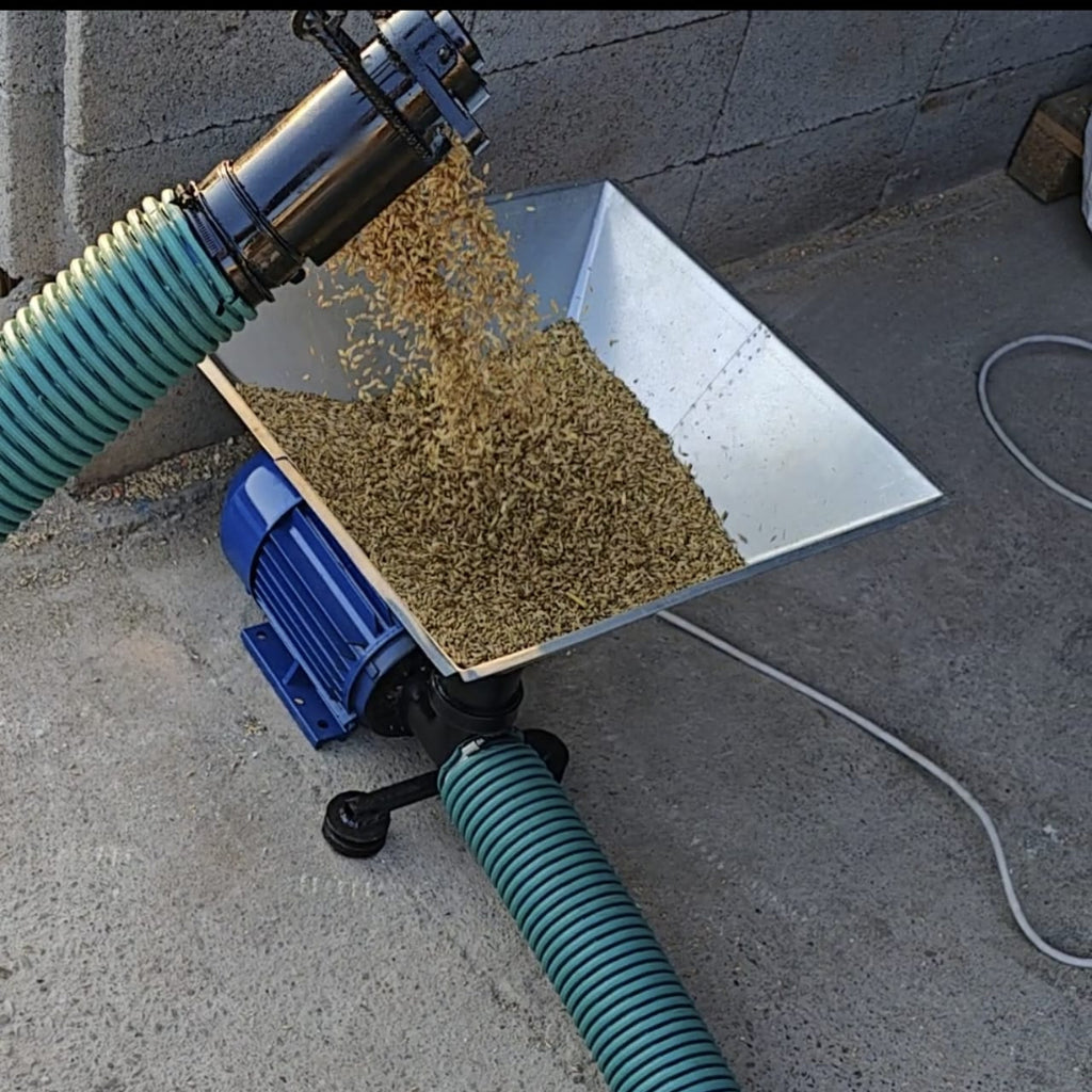 Trichter Förderschnecke Getreideschnecke - 380V Motor Flexible Schnecken